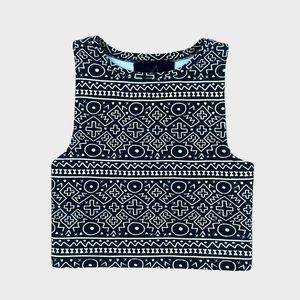 Aztec Crop Top